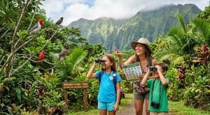 Family Birdwatching at Ho'omaluhia Botanical Garden